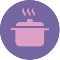 Icon of a cooking pot