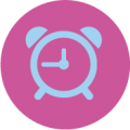 Icon of a clock