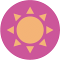 Icon of the sun