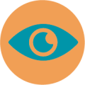 Graphic of an eye