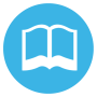 Courses in Wales icon - open book
